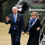 Joe Biden med hustrun Jill Biden. 