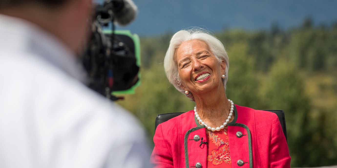 ECB-chefen Christine Lagarde.