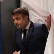 Macron/Mélenchon/Jublande vänsterväljare.