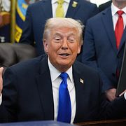 Trump på torsdagen.