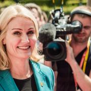 Helle Thorning-Schmidt i Bryssel i dag.