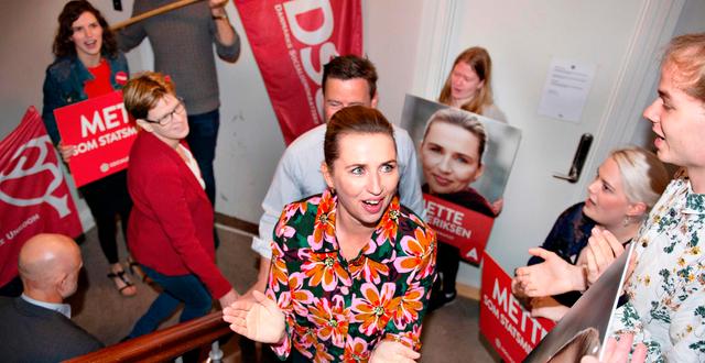 Mette Frederiksen är partiledare för danska Socialdemokraterna.  HENNING BAGGER / Ritzau Scanpix