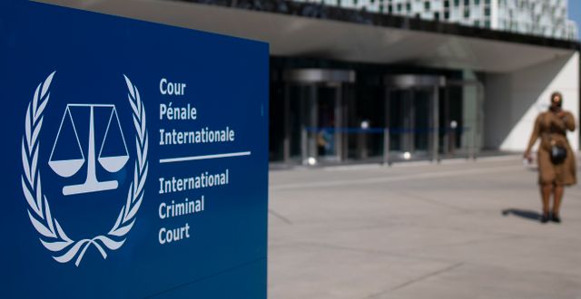 ICC i Haag.  Peter Dejong / AP