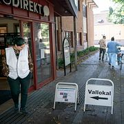 Bild från riksdagsvalet 2022.