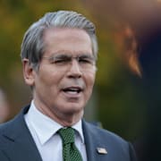 USA:s finansminister Scott Bessent. Arkivbild.