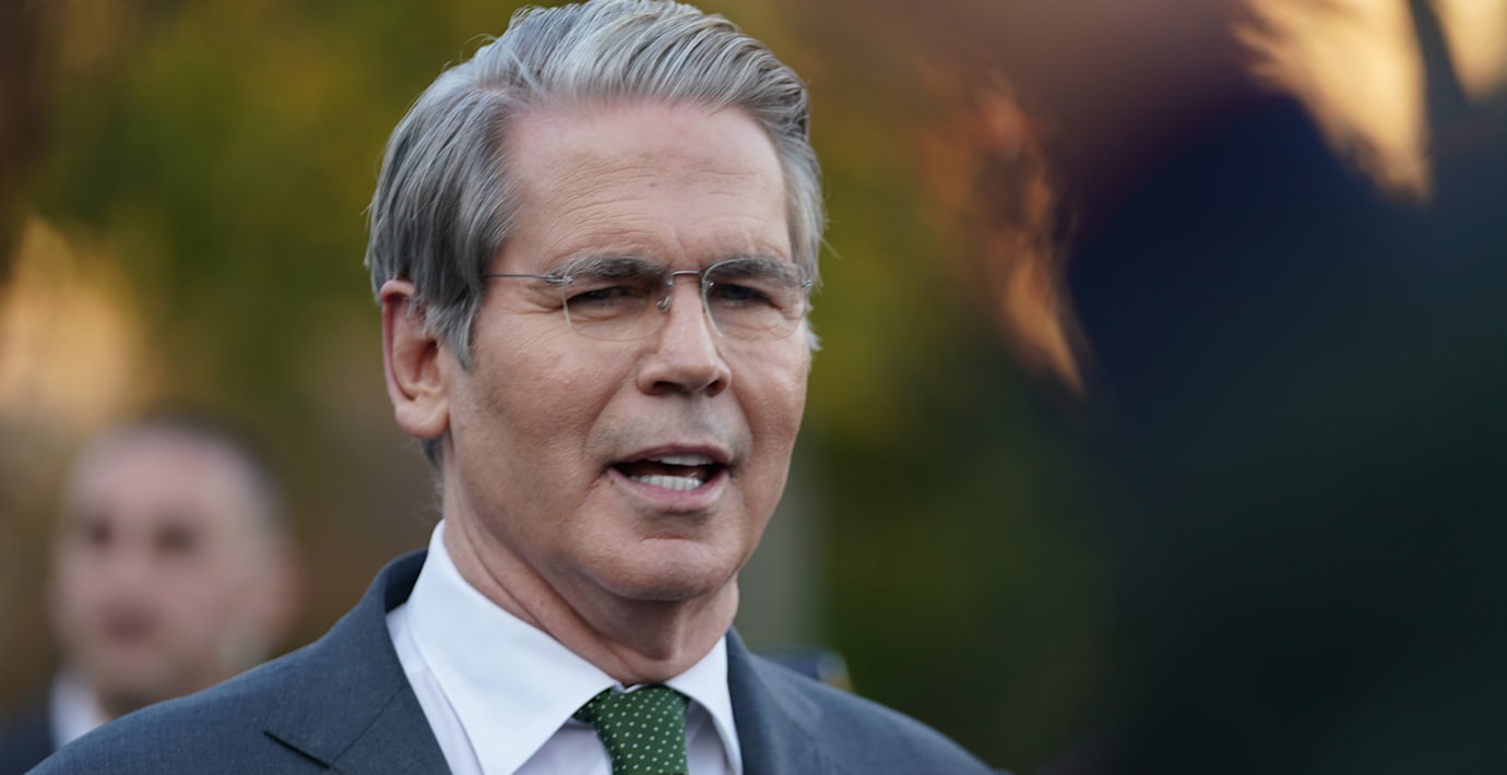 USA:s finansminister Scott Bessent. Arkivbild.