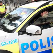 Illustrationsbild, poliser i Lund.