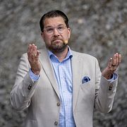 Sverigedemokraternas partiledare Jimmie Åkesson.