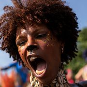 Karneval i Rio de Janeiro. 