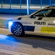 Bild från polisinsats vid Köpenhamns flygplats i måndags.