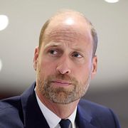 Prins William i oktober förra året. 