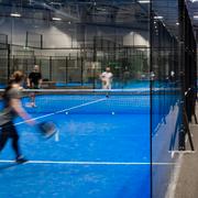 Padel i Göteborg, april 2021. 