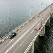 Arkivbild av Ölandsbron.