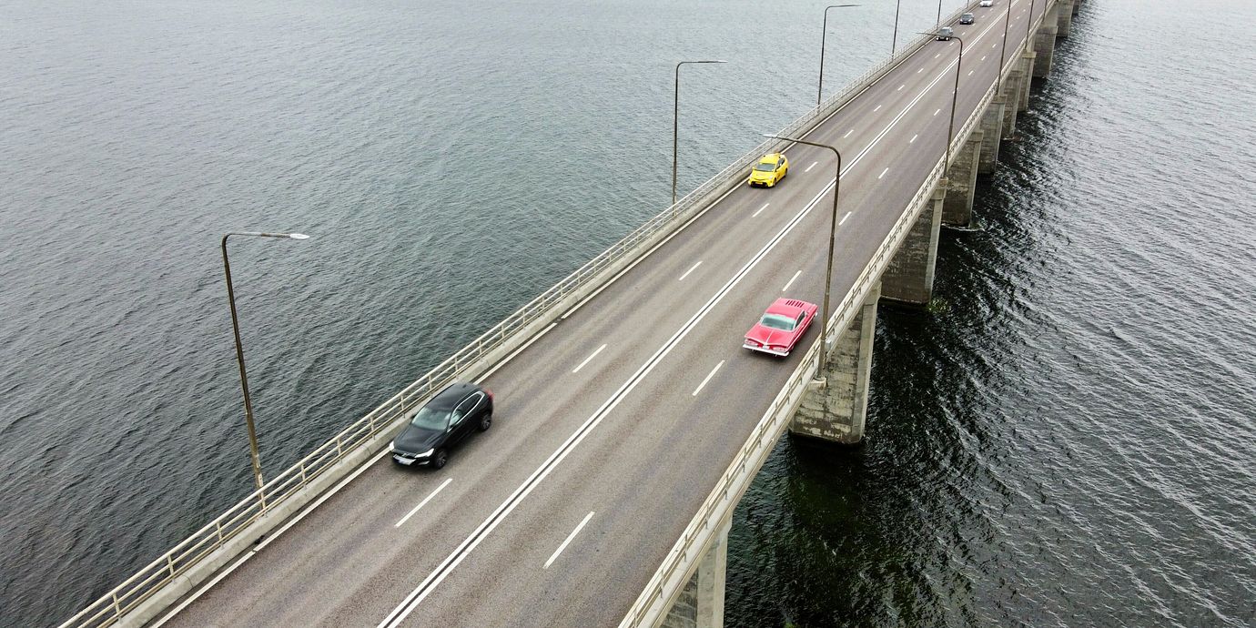 Arkivbild av Ölandsbron.