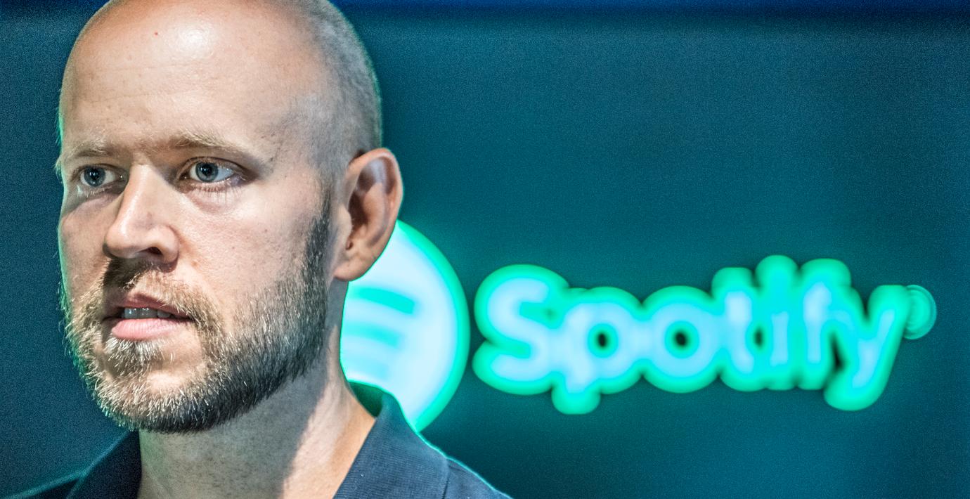
 Spotifys medgrundare Daniel Ek 