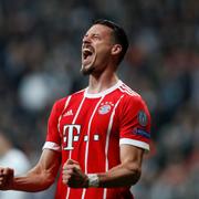 Sandro Wagner jublar.