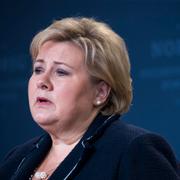 Erna Solberg.