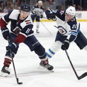 Matchen mellan Colorado och Winnipeg.