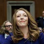 Casey Means under utfrågningen i senatens hälsokommitté den 25 februari 2026. 