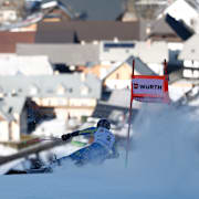 Sara Hector under dagens tävling.