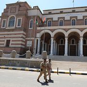 Centralbankens huvudkontor i Tripoli.