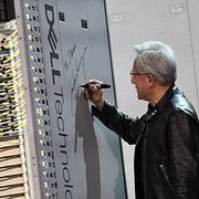 Jensen Huang i Las Vegas tidigare i veckan.