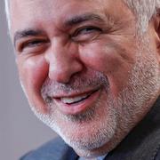 Irans utrikesminister Mohammad Javad Zarif tillsammans med sin norske motsvarighet, Ine Eriksen Søreide. 