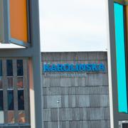 Karolinska universitetssjukhusets lokaler i Huddinge. Arkiv.