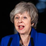 Brittiska premiärministern Theresa May.