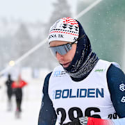 William Poromaa vid en tävling i slutet på förra året. 