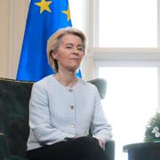Ursula von der Leyen och Donald Trump.