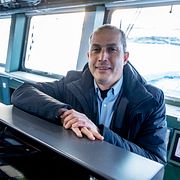 Arkivbild från februari: Guillaume Weisrock från Naval Group i Göteborg.