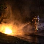 Flera bränder bröt ut i Trollhättan den 2 juni.