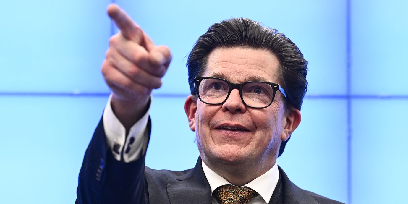 Talmannen Andreas Norlén.