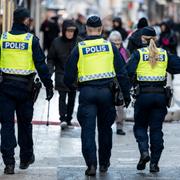 Poliser i Stockholm.