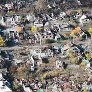 Drönarbilder från Pokrovsk.