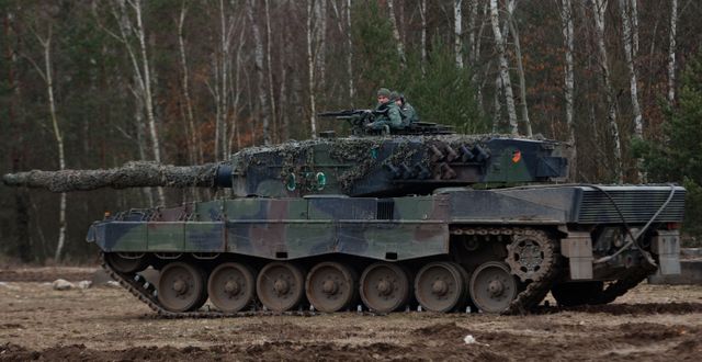 Polsk Leopard 2. Michal Dyjuk / AP
