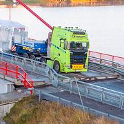 Strömsundsbron längs E45 är helt avstängd.
