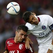 Thiago Silva och Sebastien Corchia.