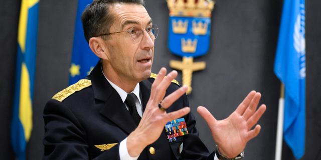 ÖB Micael Bydén. Jessica Gow / TT NYHETSBYRÅN