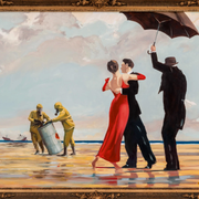 Tavlan ”Crude Oil (Vettriano)”.