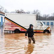 Översvämning i Kalifornien.