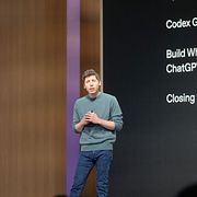 Arkivbild: Vd Sam Altman.