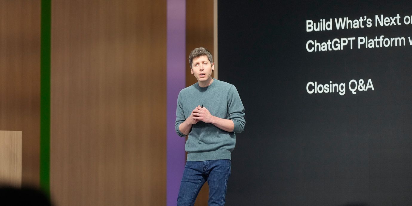 Arkivbild: Vd Sam Altman.
