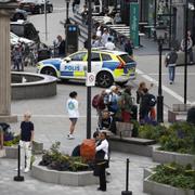 Stockholms Centralstation utrymdes efter bomblarmet den 10 juli i år. 