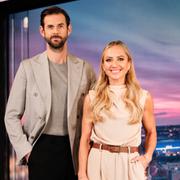 Pär Lernström och Frida Nordstrand programleder TV4:s sändningar från fotbolls-EM i sommar.