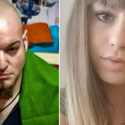 Till vänster: Luca Traini. Till höger Pamela Mastropietro. 