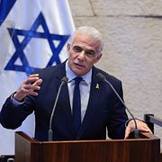 Israels oppositionsledare Yair Lapid.