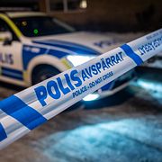 En bild från en annan polisinsats.