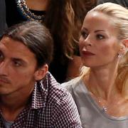 Zlatan Ibrahimovic och Helena Seger. 